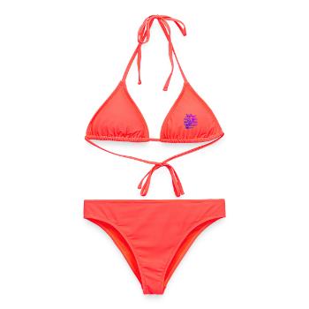 Handball Liebe zum Anziehen fuer Frauen - Frauen Bikini - Korallenrot - Vorne - AI Model Female 172 dark (172cm)