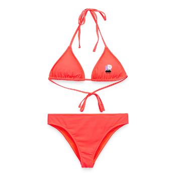 Haut-Alpine 05 département des hautes-alpes - Bikini femme - corail - Devant - AI Model Female 172 dark (172cm)