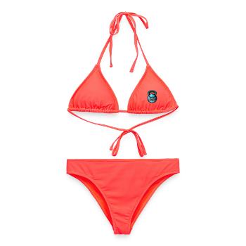 Workout Kettlebell Logo - Women's Bikini - coral - Front - AI Model Female 172 dark (172cm)