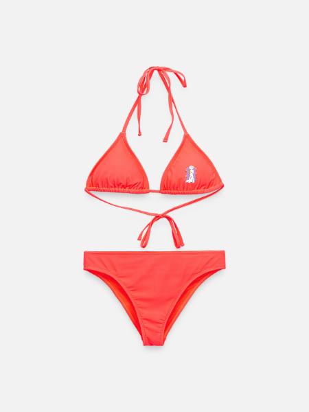 Herzensfluss - Introvertiert (von Bunneko_Arts) - Frauen Bikini - Korallenrot