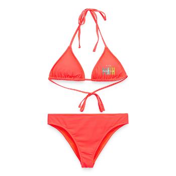 Math Made to Teach Math Teacher Design - Women's Bikini - coral - Front - AI Model Female 172 dark (172cm)