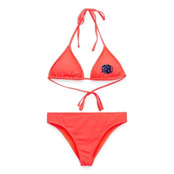 stable - Women's Bikini - coral - Front - AI Model Female 172 dark (172cm)