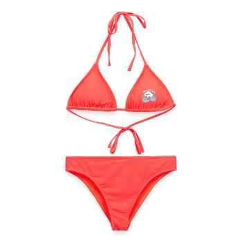 Enfant Rêveur et Sommeil Miss Rêveuse Magique - Bikini femme - corail - Devant - AI Model Female 172 dark (172cm)
