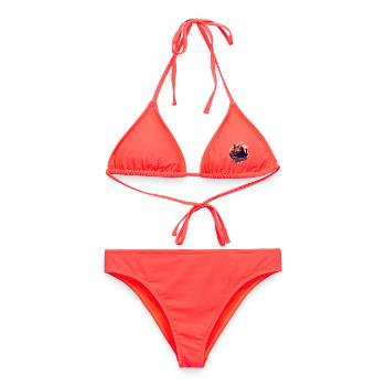 Florence Florence Ville Italie Silhouette Cadeau - Bikini femme - corail - Devant - AI Model Female 172 dark (172cm)