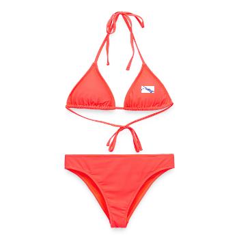 Lake Constance fish - Women's Bikini - coral - Front - AI Model Female 172 dark (172cm)