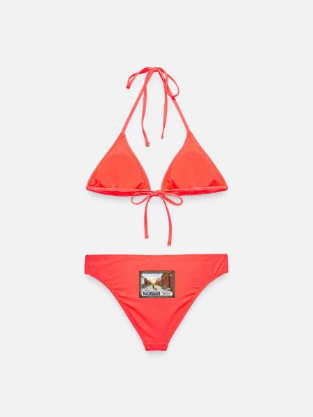 Mausegattstraße – Ruhrpott - Frauen Bikini - Korallenrot