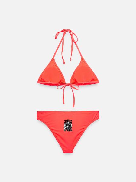 Jésus est Roi Couronne d’Épines - Bikini femme - corail
