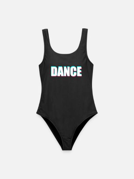 Dance - Frauen Badeanzug - Schwarz