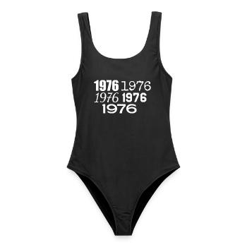 1976 - Maillot de bain femme - noir - Devant - AI Model Female 172 light (172cm)