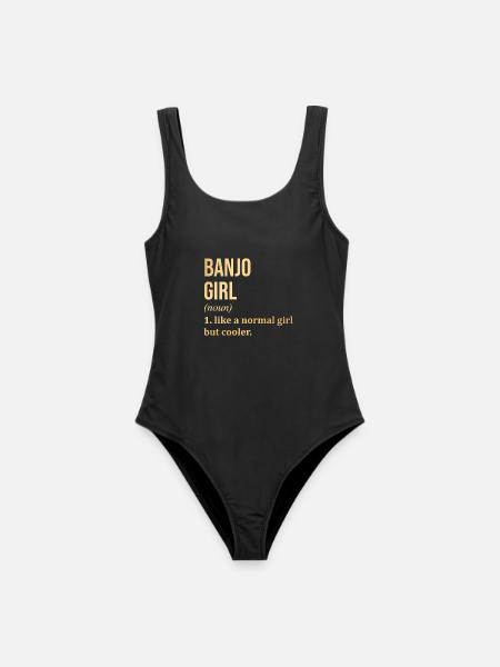 Banjo Banjo Banjo - Frauen Badeanzug - Schwarz