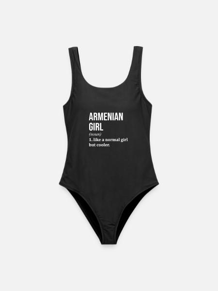 Armenien Armenien Armenien - Frauen Badeanzug - Schwarz