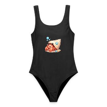 Cancer - Maillot de bain femme - noir - Devant - AI Model Female 172 light (172cm)