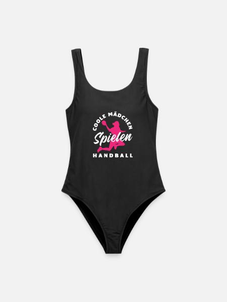 Handball Handballer Handball Trainer Fan Geschenk - Frauen Badeanzug - Schwarz