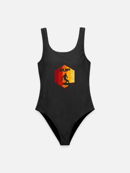 SUP Surf - Frauen Badeanzug - Schwarz