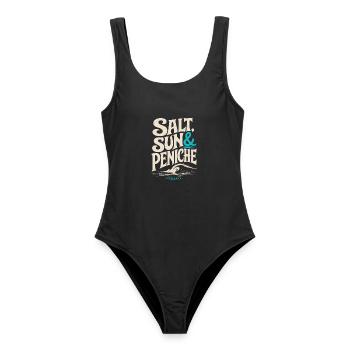 Salt Sun & Peniche - Frauen Badeanzug - Schwarz - Vorne - AI Model Female 172 light (172cm)