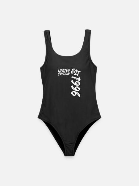 Limited Edition Est. 1996 - Frauen Badeanzug - Schwarz