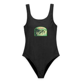 Majesté des Rizières en Terrasse, Philippines - Maillot de bain femme - noir - Devant - AI Model Female 172 light (172cm)