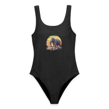 Mammuts Mammut - Frauen Badeanzug - Schwarz - Vorne - AI Model Female 172 light (172cm)