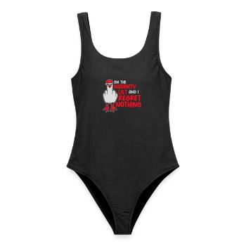 Sur la liste des vilains et je ne regrette rien Böse Möwe - Maillot de bain femme - noir - Devant - AI Model Female 172 light (172cm)