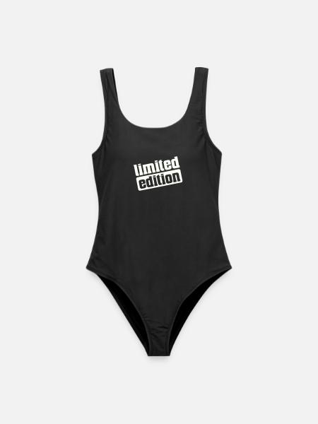 Limited Edition - Frauen Badeanzug - Schwarz
