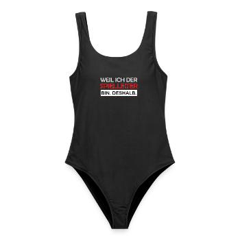 Parce que je suis le maître du jeu, c’est pour ça que j’utilise le RPG - Maillot de bain femme - noir - Devant - AI Model Female 172 light (172cm)