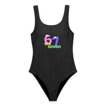 Tendance Six Seven - Maillot de bain femme - noir - Devant - AI Model Female 172 light (172cm)