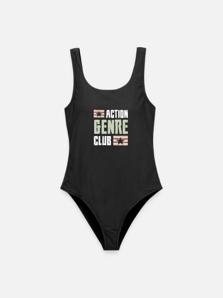 Action Centre Club Icon Tee - Frauen Badeanzug - Schwarz