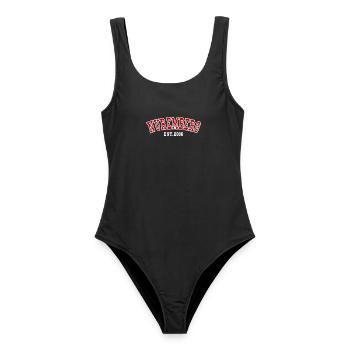 Nuremberg fondée en 2006 - Maillot de bain femme - noir - Devant - AI Model Female 172 light (172cm)