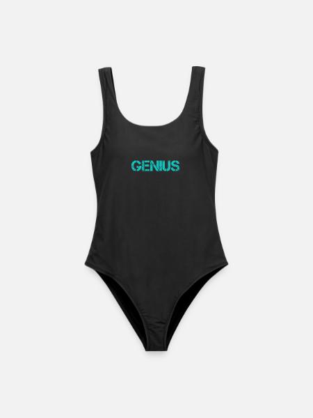 GENIUS - Frauen Badeanzug - Schwarz