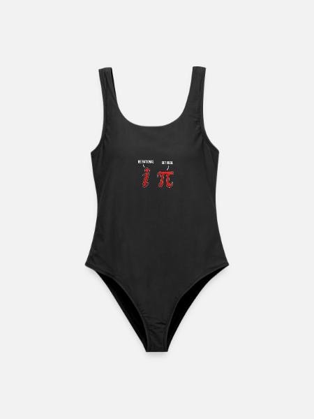 Pi Day Math Pi 3.14 - Frauen Badeanzug - Schwarz