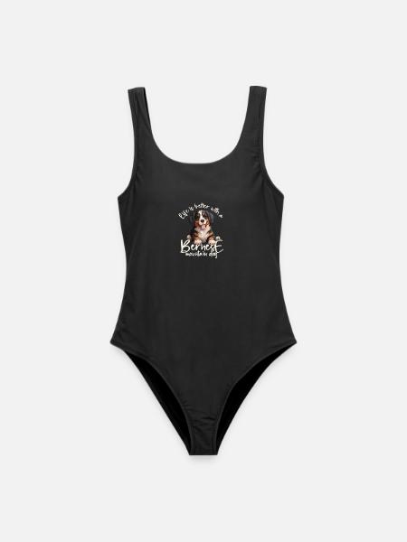 Berner Sennenhund - Frauen Badeanzug - Schwarz