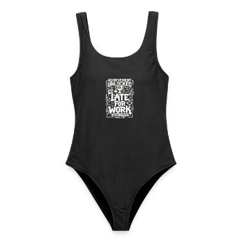 Succès Débloqué Vie de joueur - Maillot de bain femme - noir - Devant - AI Model Female 172 light (172cm)