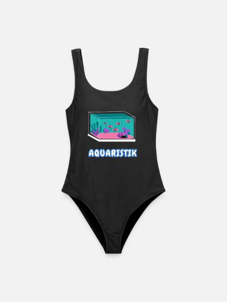 Aquaristik-Liebhaber - Frauen Badeanzug - Schwarz