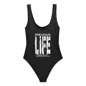 Vie précieuse - Maillot de bain femme - noir - Dos - AI Model Female 172 light (172cm)
