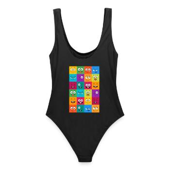 Motivation - Maillot de bain femme - noir - Dos - AI Model Female 172 light (172cm)