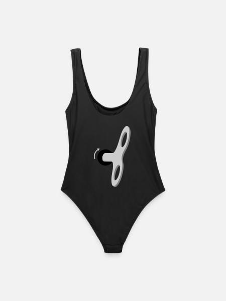 Humans are a machine - Women's Swimsuit - black