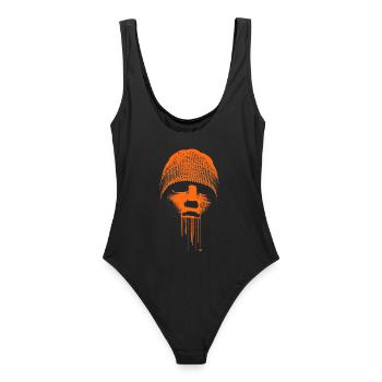 Beanie Rebel - Maillot de bain femme - noir - Dos - AI Model Female 172 light (172cm)