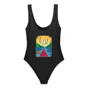 kayak - Maillot de bain femme - noir - Dos - AI Model Female 172 light (172cm)