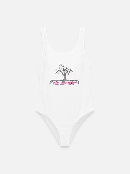 die letzte Frucht Baum Kirsche - Frauen Badeanzug - Weiß