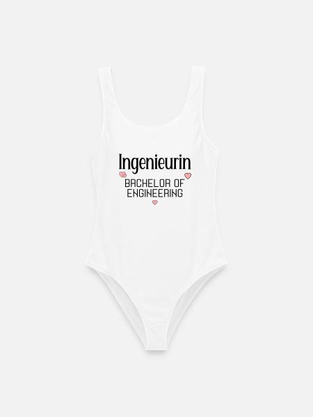 Studium Ingenieurwissenschaften Ingenieurin - Frauen Badeanzug - Weiß