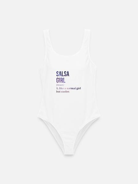 Salsa Salsa Salsa - Frauen Badeanzug - Weiß
