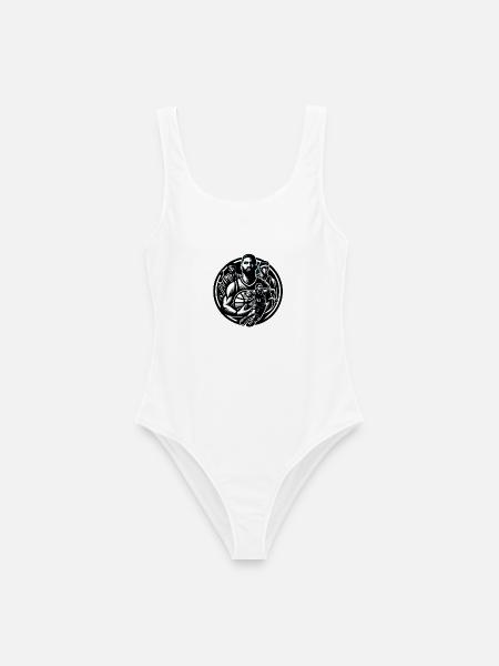 basketball sport - Frauen Badeanzug - Weiß