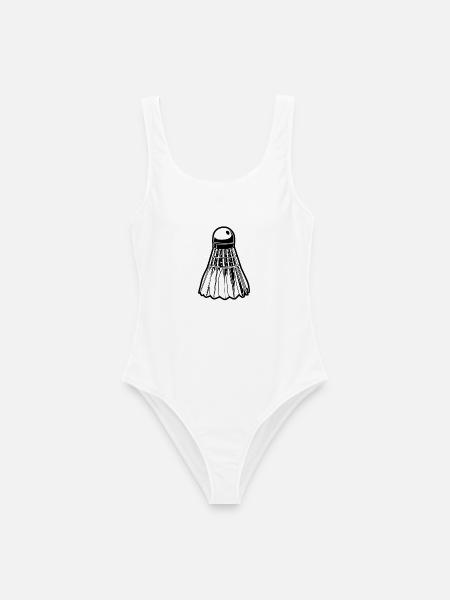 Shuttlecock - Frauen Badeanzug - Weiß