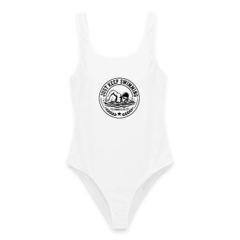 Schwimmen Swim Club - Frauen Badeanzug - Weiß - Vorne - AI Model Female 172 dark (172cm)