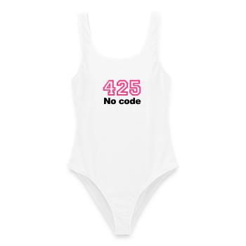 Error 425 | Fehler | Errormessage - Maillot de bain femme - blanc - Devant - AI Model Female 172 dark (172cm)