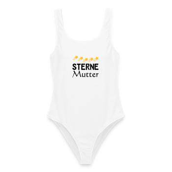 Sterne Mutter Mama Muttertag Familie Geschenk - Frauen Badeanzug - Weiß - Vorne - AI Model Female 172 dark (172cm)