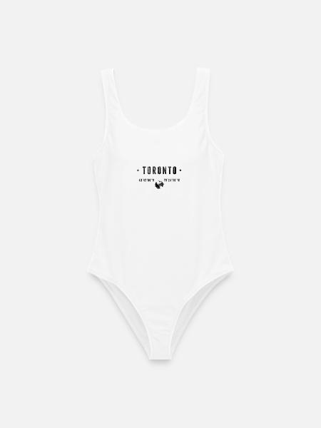 TORONTO - Frauen Badeanzug - Weiß