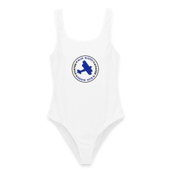 aviator - Maillot de bain femme - blanc - Devant - AI Model Female 172 dark (172cm)