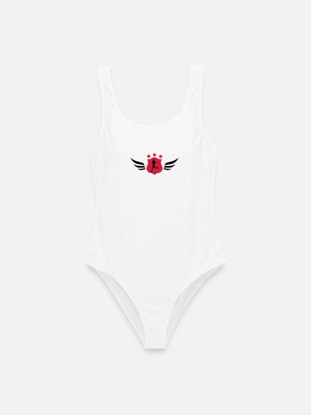 Laufen / Running / Jogging / Joggen / Marathon - Frauen Badeanzug - Weiß