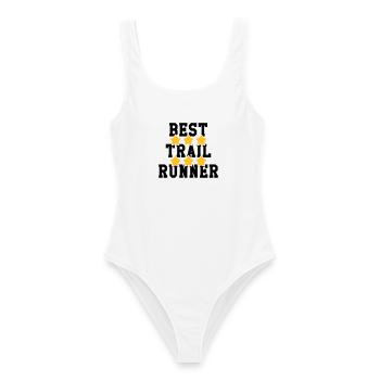 Course à Pied / Running / Jogging / Coureur - Maillot de bain femme - blanc - Devant - AI Model Female 172 dark (172cm)